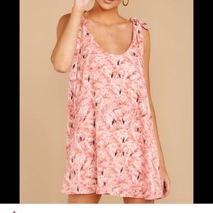 Buddy Love Flamingo Mini Dress